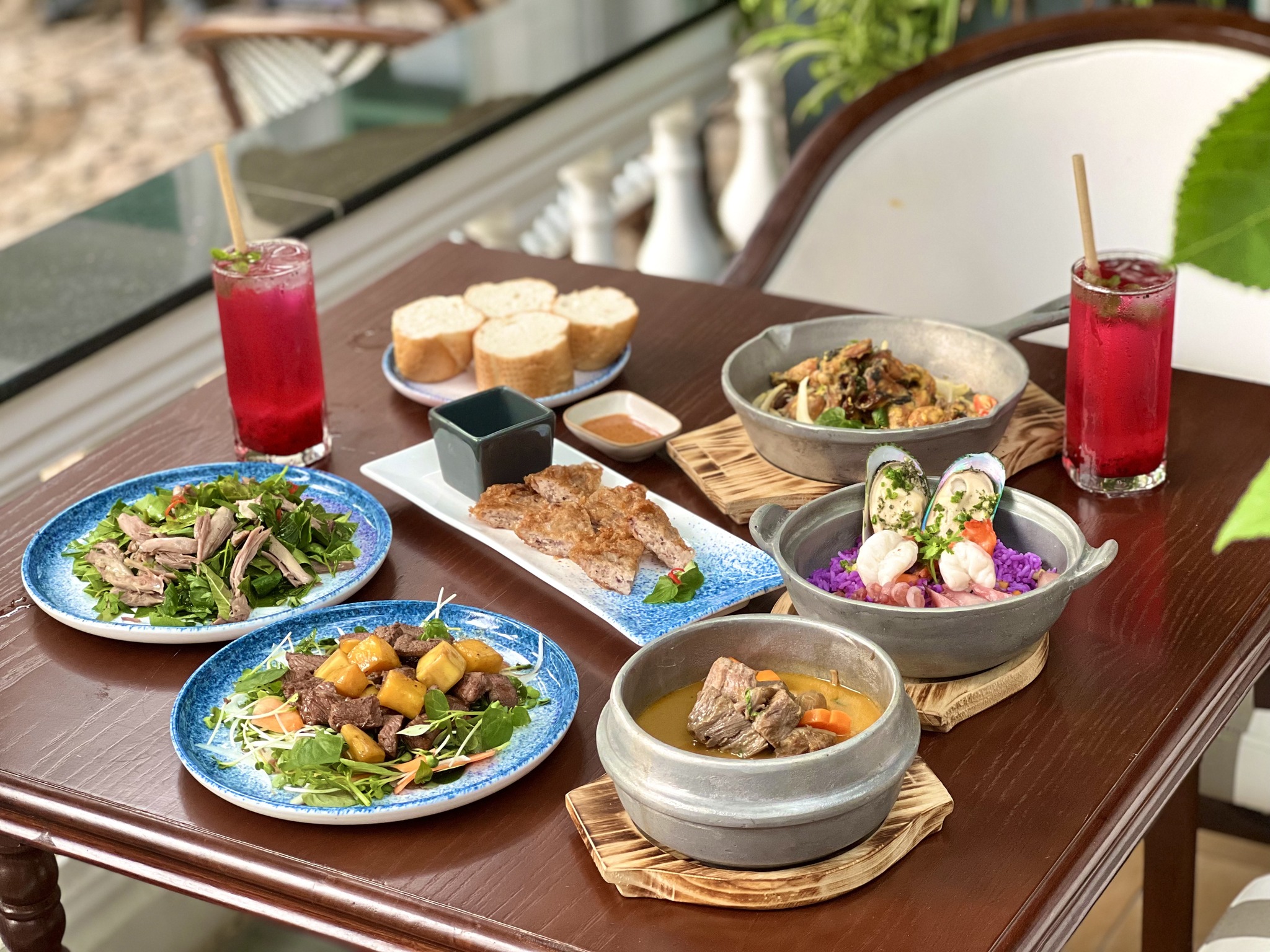 Lunch set under 300k in Thao Dien - Source: Madame Lam